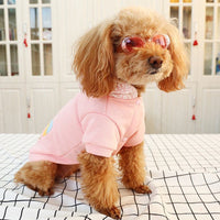 HKM-0622909 Plush Velvet Hooded Sports Sweater for Pets in Various Sizes