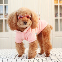 HKM-0622909 Plush Velvet Hooded Sports Sweater for Pets in Various Sizes