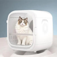 HKM-062291 Automatic Pet Hair Dryer Box with Voice Control and Temperature Settings for Cats and Small Dogs