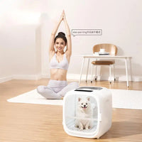 HKM-062291 Automatic Pet Hair Dryer Box with Voice Control and Temperature Settings for Cats and Small Dogs