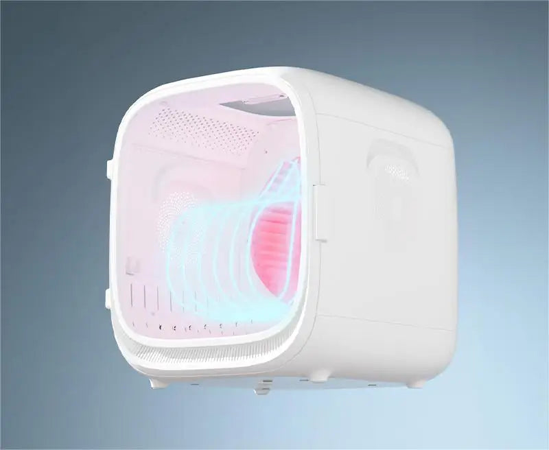 HKM-062291 Automatic Pet Hair Dryer Box with Voice Control and Temperature Settings for Cats and Small Dogs