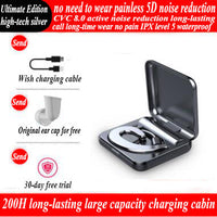 HKM-062355 Integrated Bone Conduction Hanging Ear Headphones - Bluetooth 4.2, Mono, Various Color Options