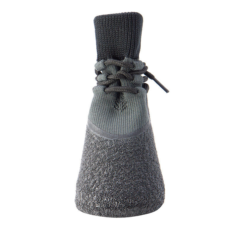 HKM-0624445 Casual High Mouth Big Dog Shoes for All Seasons - Slip-Proof & Stylish Design