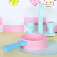 HKM-062483 Wooden Pretend Play Kitchen Set for Kids - Educational Toy for Creative Imaginative Play