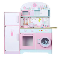 HKM-062483 Wooden Pretend Play Kitchen Set for Kids - Educational Toy for Creative Imaginative Play