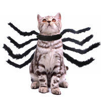 HKM-0625213 Spider Costume for Pets - Adorable Halloween Outfit for Cats and Dogs in Red and Black Cotton