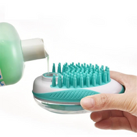 HKM-0625469 Pet Bath Massage Comb for Dogs and Cats - Dual Function ABS Brush with Soft Bristles