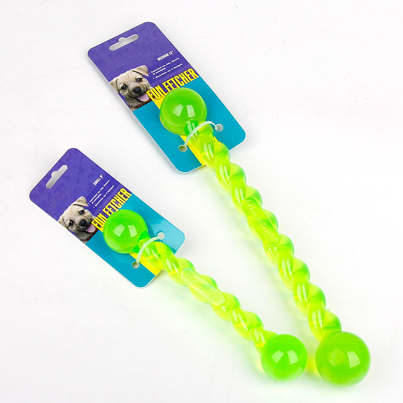 HKM-062675 Durable Silicone Pet Puzzle Molar Chew Toy for Dental Care