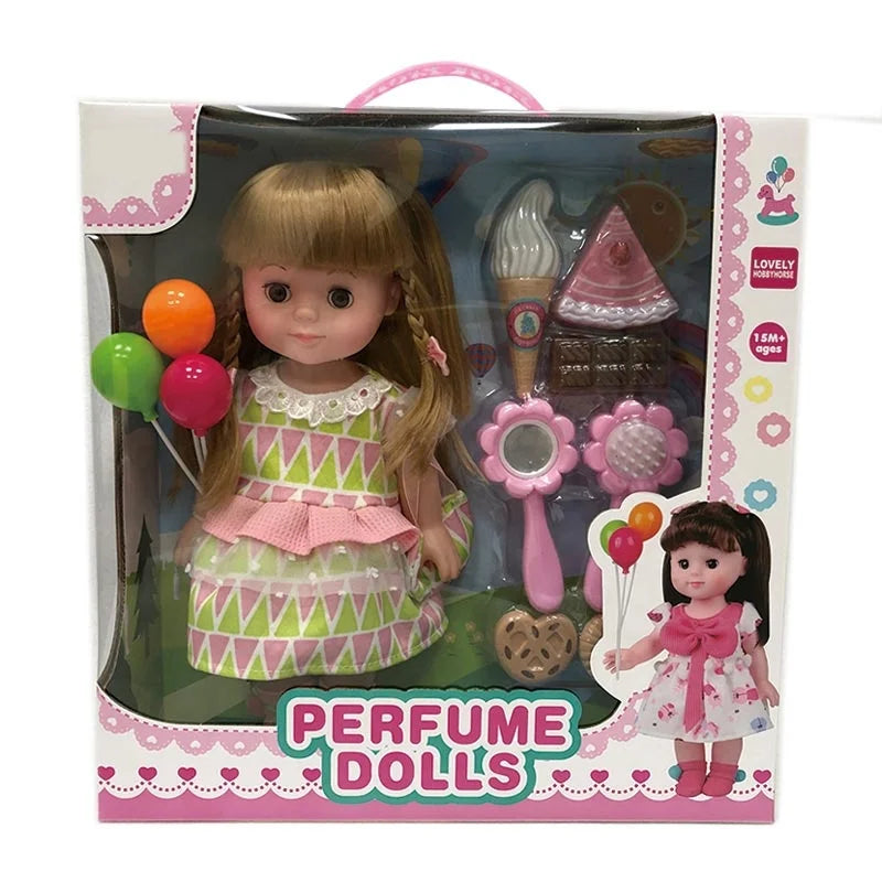 HKM-062675 Soft Silicone Vinyl Reborn Baby Doll Gift Set - 13 Inch for Kids Ages 5-13