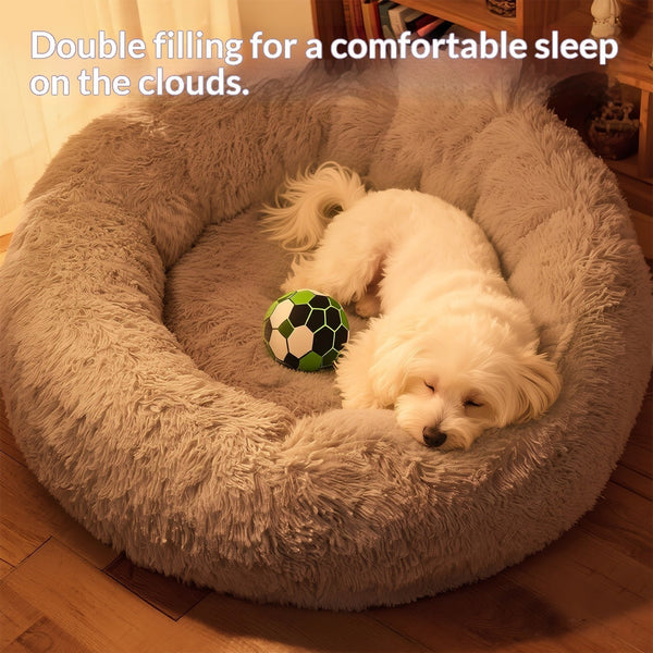 HKM-0627645 Warm Suede Dog Sleeping Kennel in Multiple Colors and Sizes