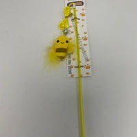 HKM-0628413 Interactive Bee Cat Teaser Wand for Playful Cats