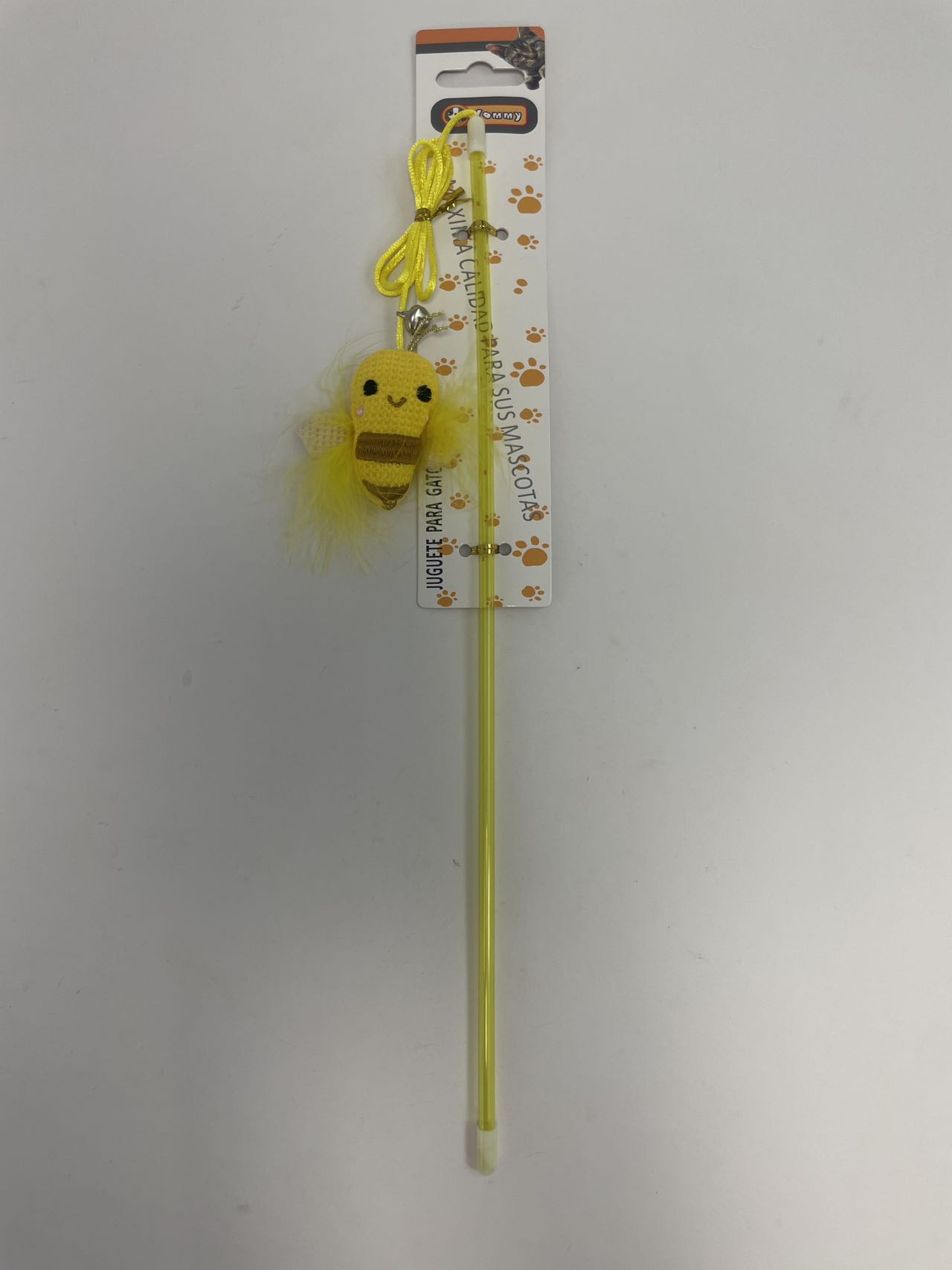HKM-0628413 Interactive Bee Cat Teaser Wand for Playful Cats