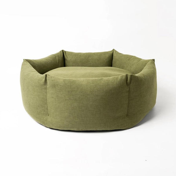 HKM-062867 Cozy Fabric Dog Bed - Multiple Sizes Available (S, M, L, XL) for Pets up to 60 kg