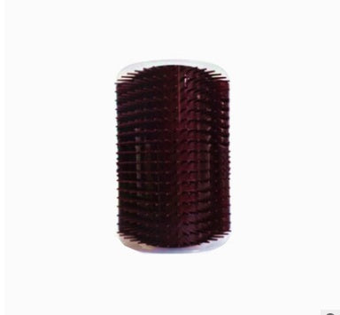 HKM-0629181 Cat Self-Grooming Wall Brush with Catnip - Durable Plastic, Soft Massage Design