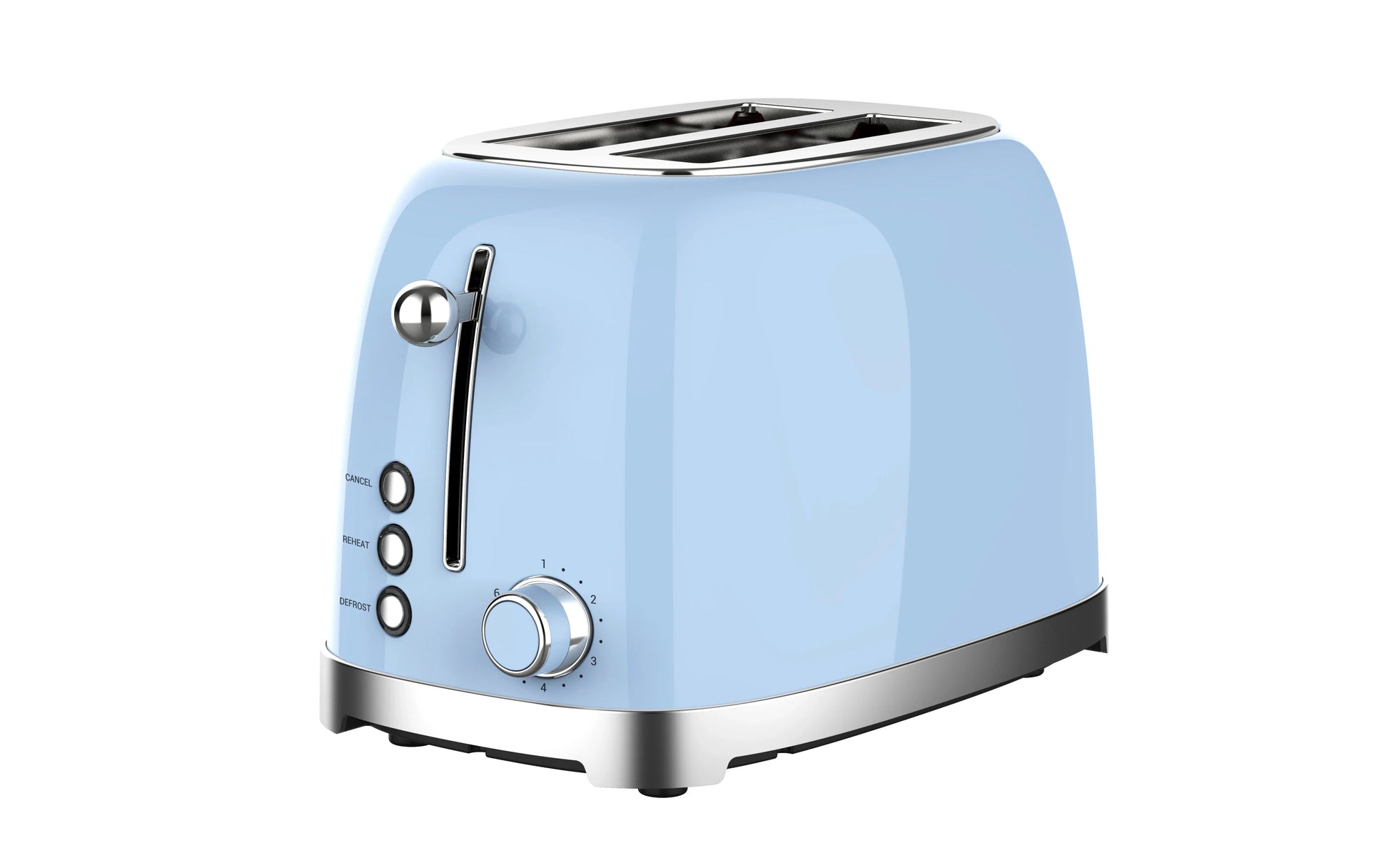HKM-062931 Electric Retro 2-Slice Conveyor Bread Toaster for Efficient Toasting