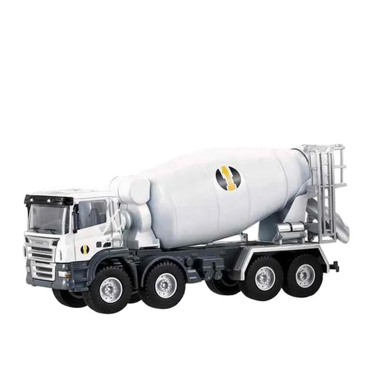 HKM-062995 Kids Diecast Concrete Mixer Truck Toy, 1:50 Scale Metal Model for Ages 5-13