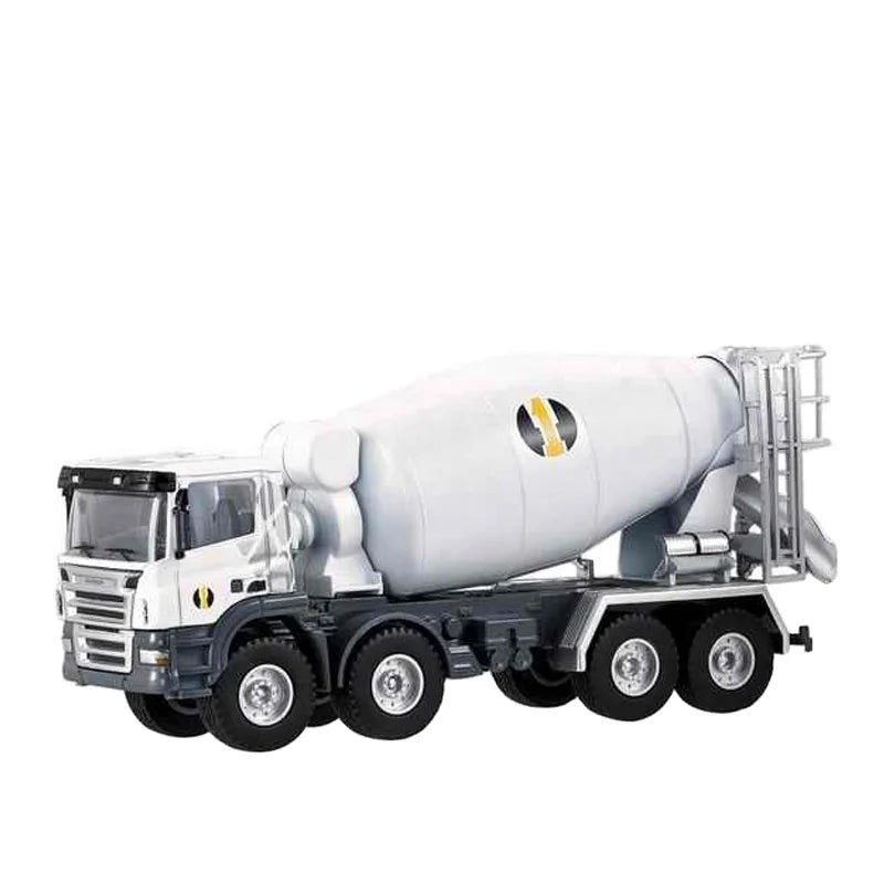 HKM-062995 Kids Diecast Concrete Mixer Truck Toy, 1:50 Scale Metal Model for Ages 5-13