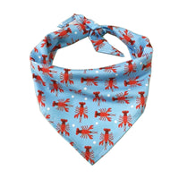 HKM-0630973 Triangle Towel for Dogs and Cats - Single Layer, Various Patterns, Suitable for Pets with Neck Size 20-46CM