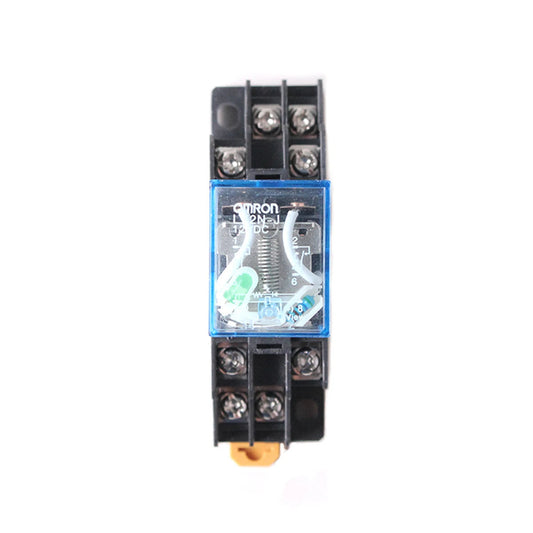 HKM-063379 Small Intermediate Relay AC220V DC24V DC12V LY2N-J with 8 Feet Fiberglass