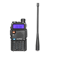HKM-063379 VHF/UHF Dual Band Walkie Talkie with 128 Channels and Long Communication Range