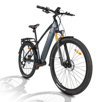HKM-063507 Central Motor Electric City Bike 48V 250W with 13Ah Lithium Battery, Aluminum Alloy Frame, 7-Speed Gears, 29-Inch Wheels