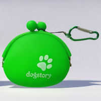 HKM-0635581 Silicone Pet Snack Bag in Assorted Colors – Medium Soft, Compact Design