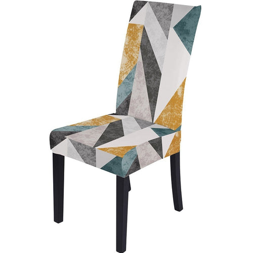 HKM-063571 Stylish All-Season Stretch Chair Cover for Home and Hotel Use