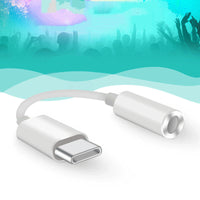 HKM-063571 USB-C to 3.5mm Earphone Adapter with Built-in DAC Chip Decoder
