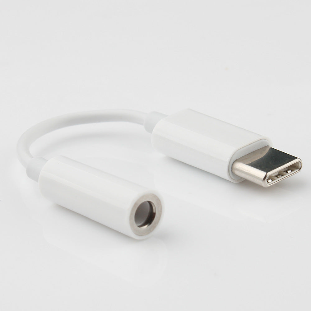 HKM-063571 USB-C to 3.5mm Earphone Adapter with Built-in DAC Chip Decoder