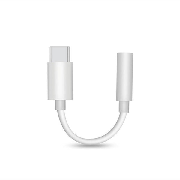 HKM-063571 USB-C to 3.5mm Earphone Adapter with Built-in DAC Chip Decoder