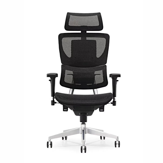 HKM-063635 Ergonomic High Back Modern Executive Office Chair with Mesh Design and Adjustable Features