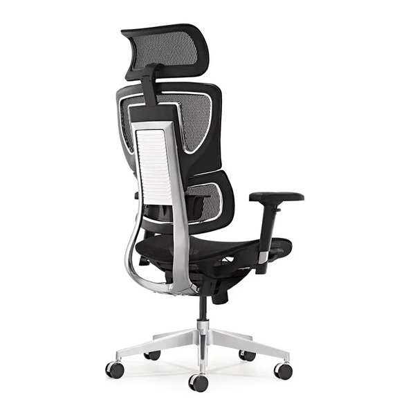 HKM-063635 Ergonomic High Back Modern Executive Office Chair with Mesh Design and Adjustable Features