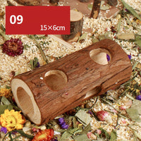 HKM-0636605 Wooden Fence Landscaping Platform Swing Toy for Small Pets