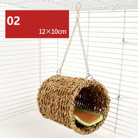 HKM-0636605 Wooden Fence Landscaping Platform Swing Toy for Small Pets