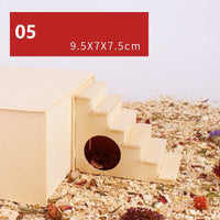 HKM-0636605 Wooden Fence Landscaping Platform Swing Toy for Small Pets