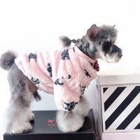HKM-0637501 Fluffy Pink Velvet Coat for Cats - Stylish Princess Design, Multiple Sizes Available