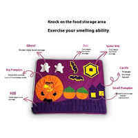 HKM-0639933 Halloween Scented Sniffing Pad for Dogs and Cats, Non-Slip Pet Toy, 50 x 60 cm Polar Fleece