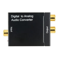 HKM-064019 Analog to Digital Audio Converter for Optical and Coaxial Connections with RCA Output
