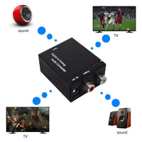 HKM-064019 Analog to Digital Audio Converter for Optical and Coaxial Connections with RCA Output