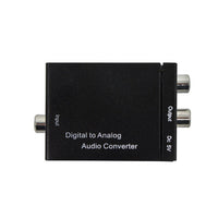 HKM-064019 Analog to Digital Audio Converter for Optical and Coaxial Connections with RCA Output