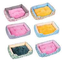 HKM-064019 Cozy Plush Pet Bed for Dogs and Cats - Various Sizes with Waterproof Bottom and Non-Slip Design