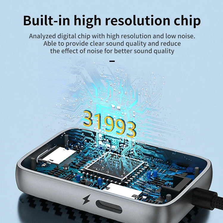 HKM-064083 USB-C to 3.5mm Dual Function Audio Adapter with Charging for iPhone 15 and Samsung Devices