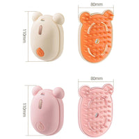 HKM-0642365 3-in-1 Pet Grooming Brush with Spray, Massage, and Hair Removal Features