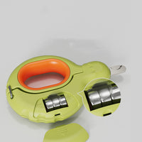 HKM-0642877 LED Mini Nail Clipper for Pets - Compact and Stylish Design in Green, Pink, and Blue