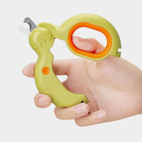HKM-0642877 LED Mini Nail Clipper for Pets - Compact and Stylish Design in Green, Pink, and Blue