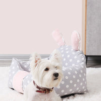 HKM-0643133 Removable and Washable Pet Nest with Soft Artificial Short Plush Fabric - Multiple Sizes Available