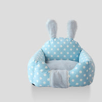 HKM-0643133 Removable and Washable Pet Nest with Soft Artificial Short Plush Fabric - Multiple Sizes Available