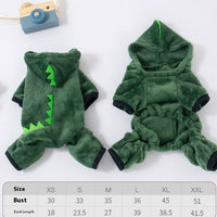 HKM-0643517 Cozy Coral Fleece Pig Costume for Cats & Small Dogs - Fleece-Lined Pet Apparel
