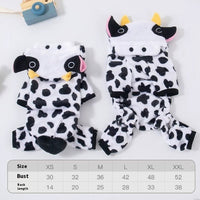 HKM-0643517 Cozy Coral Fleece Pig Costume for Cats & Small Dogs - Fleece-Lined Pet Apparel