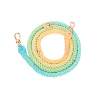 HKM-0644669 Hand-Woven Gradient Color Dog Collar - Cotton Thread, All Seasons, Available in Small, Medium, and Large